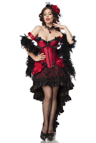 Burlesque Saloon Girl